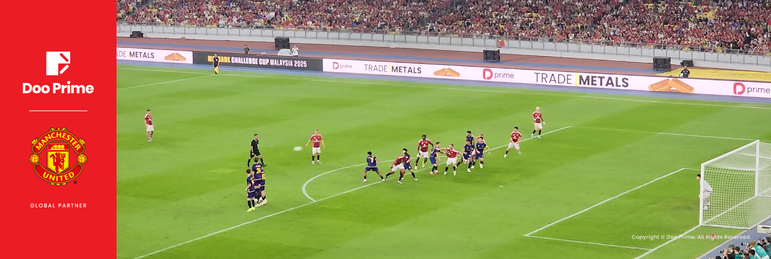 巡る熱狂、伝説を共に | Doo Prime × マンU 特別サッカーイベント開催
