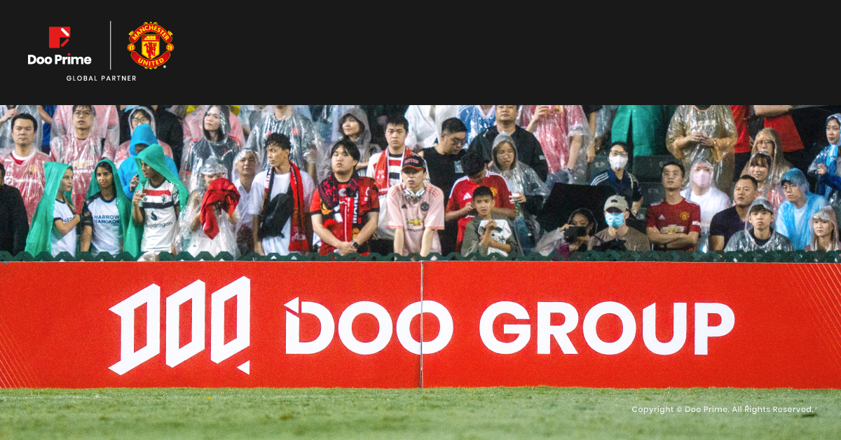 巡る熱狂、伝説を共に | Doo Prime × マンU 特別サッカーイベント開催
